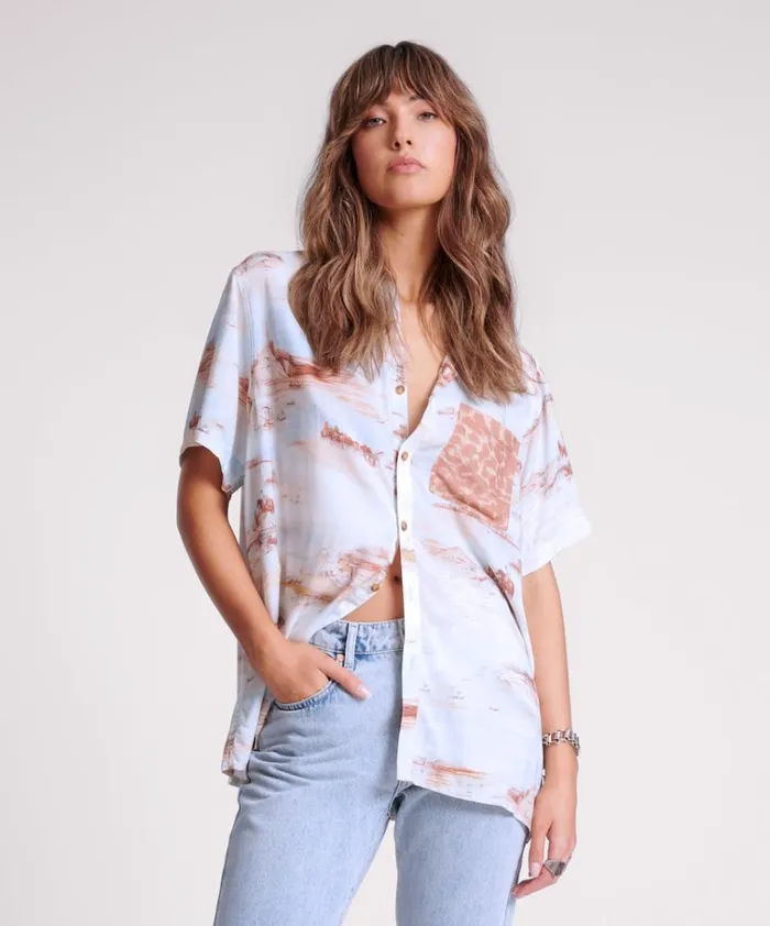 COWBOY DESERT RANCH SHIRT Women One Teaspoon Shirts