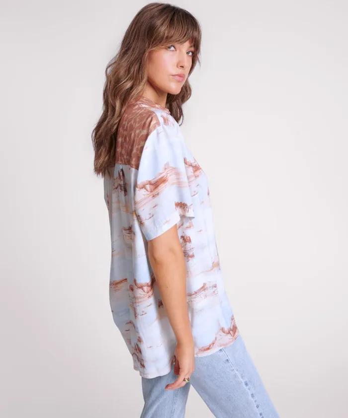 COWBOY DESERT RANCH SHIRT Women One Teaspoon Shirts COWBOY DESERT RANCH SHIRT Women One Teaspoon Shirts