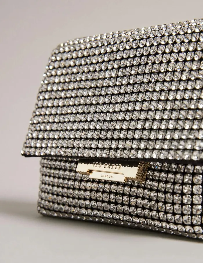 Cross Body Bags Women Ted Baker GLITERS Silver