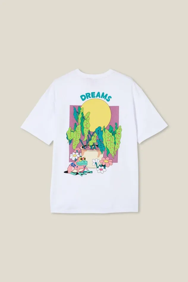 Dabsmyla Loose Fit TShirt Lcn Dab White Dreams Men Cotton On Tees and Tanks Dabsmyla Loose Fit TShirt Lcn Dab White Dreams Men Cotton On Tees and Tanks