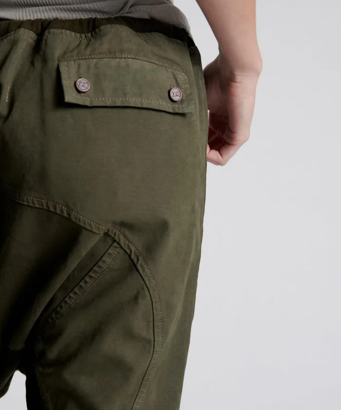 DARK KHAKI CARGO CADET PANTS Women One Teaspoon Bottoms DARK KHAKI CARGO CADET PANTS Women One Teaspoon Bottoms