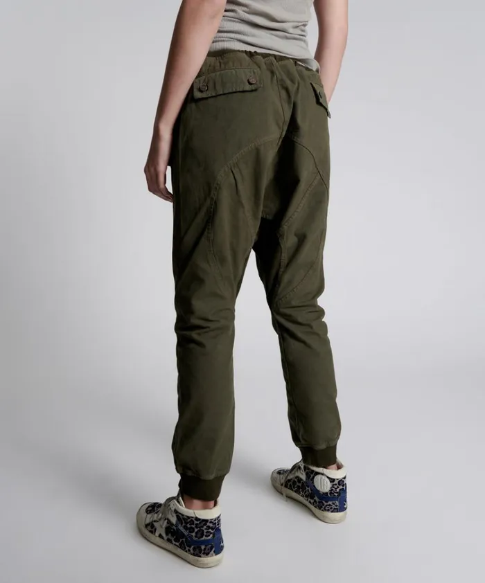 DARK KHAKI CARGO CADET PANTS Women One Teaspoon Bottoms DARK KHAKI CARGO CADET PANTS Women One Teaspoon Bottoms