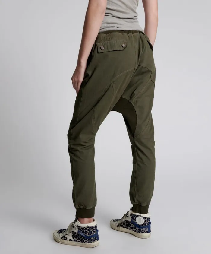 DARK KHAKI CARGO CADET PANTS Women One Teaspoon Bottoms DARK KHAKI CARGO CADET PANTS Women One Teaspoon Bottoms