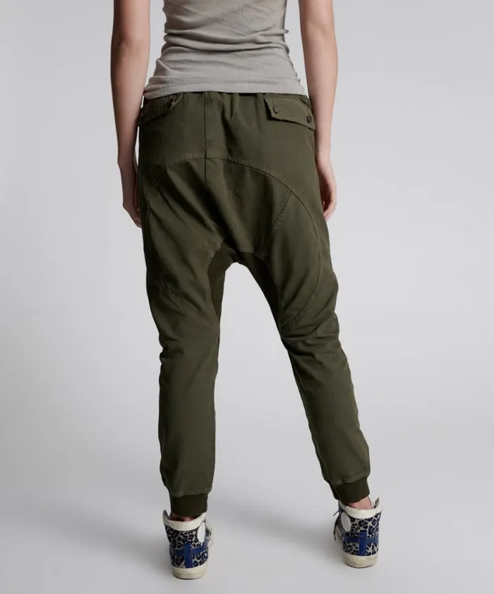 DARK KHAKI CARGO CADET PANTS Women One Teaspoon Bottoms DARK KHAKI CARGO CADET PANTS Women One Teaspoon Bottoms