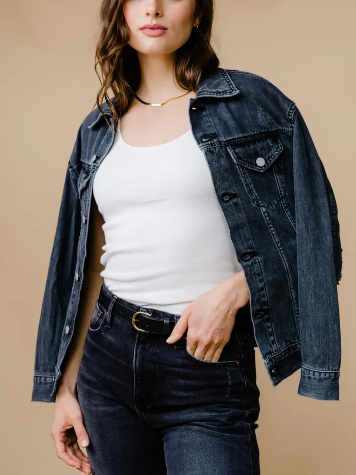 Denim Able Women The Merly Jacket Original Wash