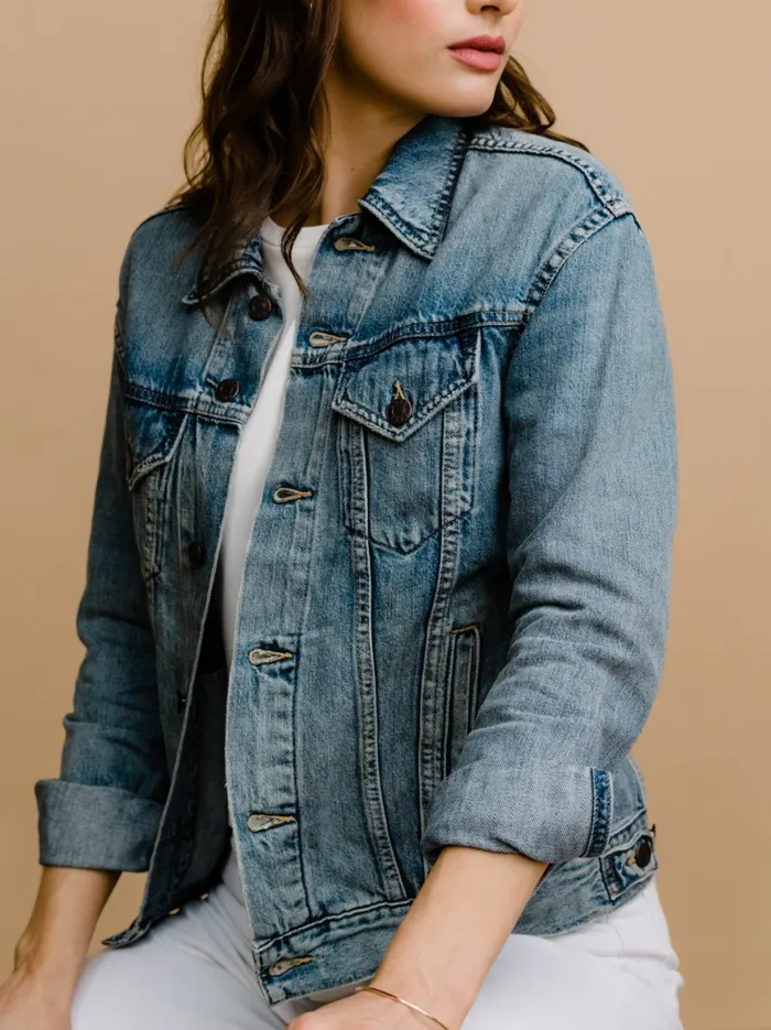 Denim Able Women The Merly Jacket Original Wash