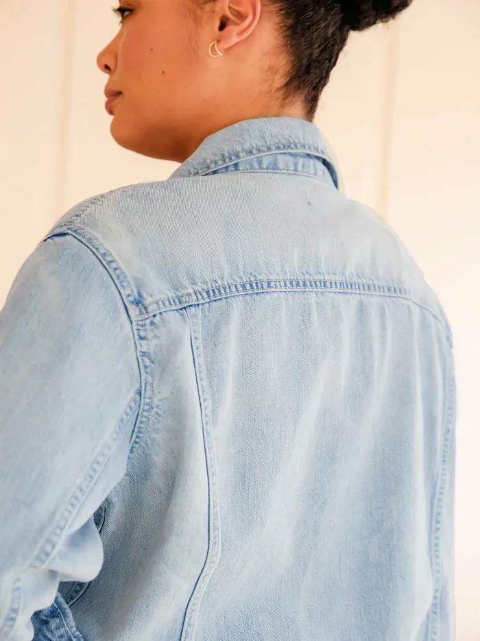 Denim Able Women The Merly Jacket Original Wash