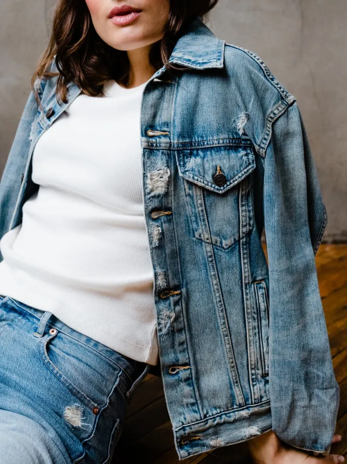 Denim Able Women The Merly Jacket Original Wash