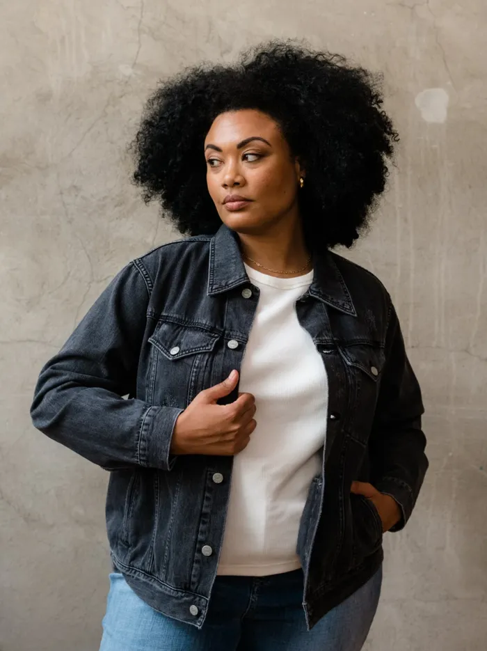 Denim Able Women The Merly Jacket Original Wash