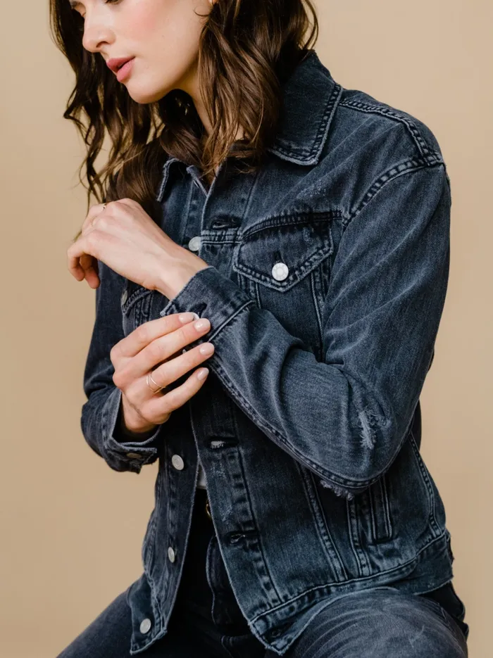 Denim Able Women The Merly Jacket Original Wash
