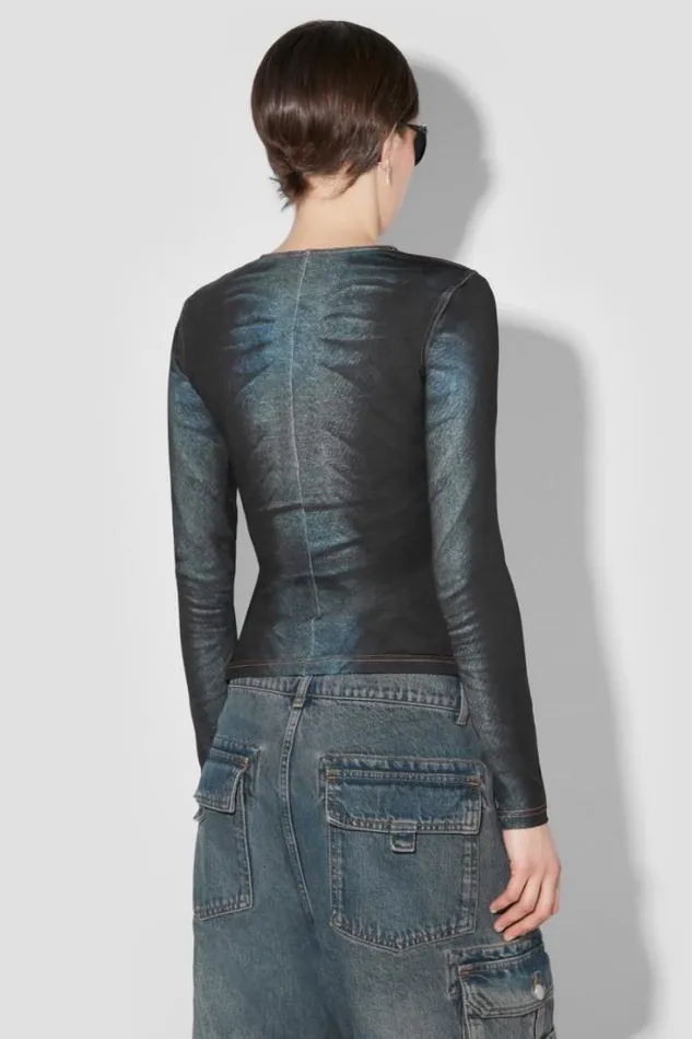 Denim Poly Longsleeve Mlc Women MISBHV Tops