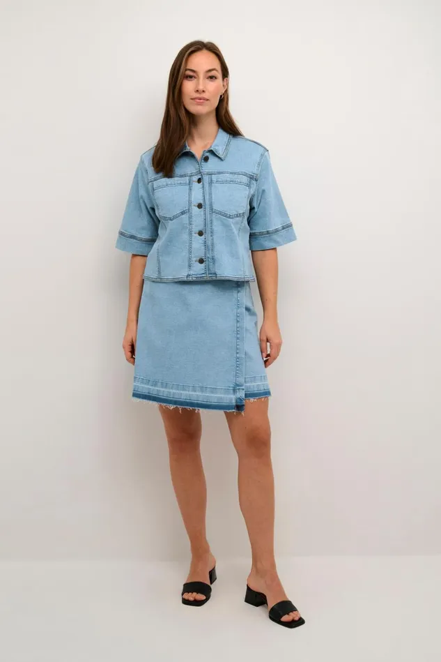 Denim Styles Women CULTURE CUami Denim Skirt