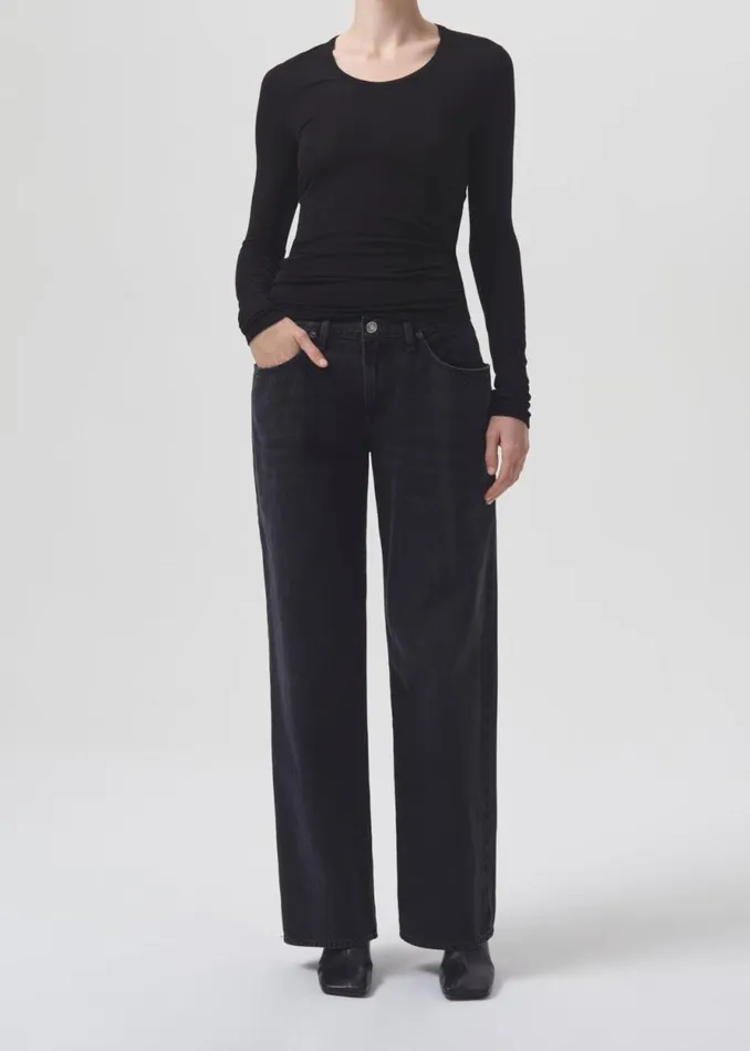 Denim Women Agolde Fusion Jean In Mascara