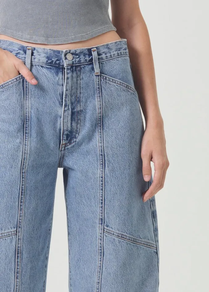 Denim Women Agolde Mara Jean In Effect