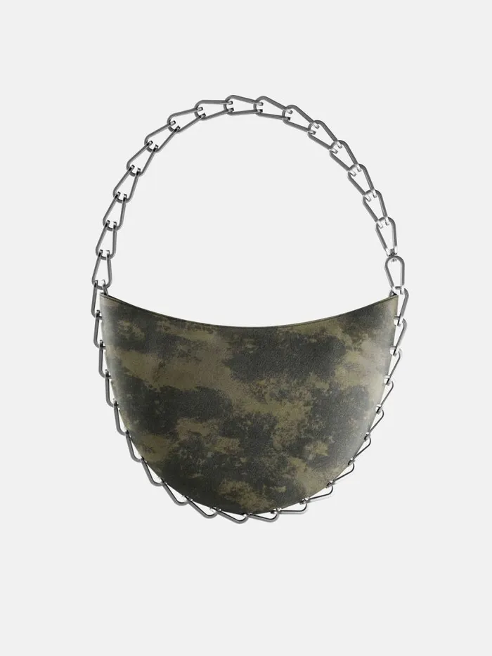 Dion Lee Bags CIRCLE CHAIN BAG Camo 8211 Accessories