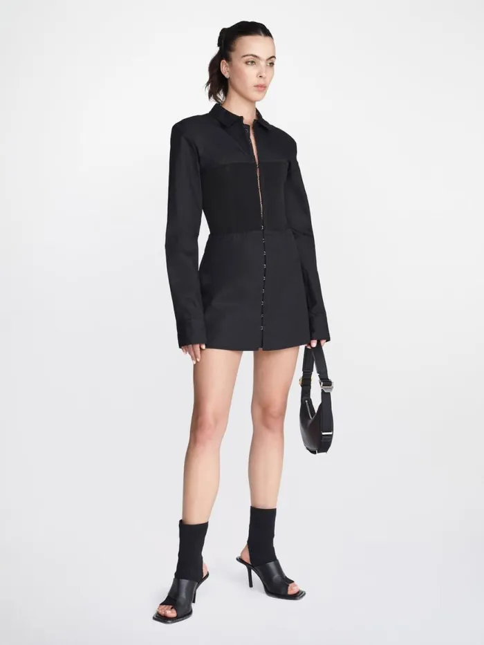Dion Lee Dresses HOOK TUBE SHIRT DRESS Black 8211 Shop