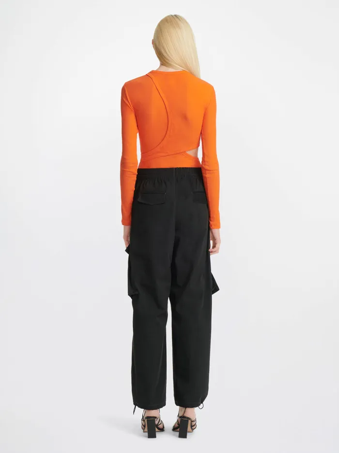 Dion Lee Pants LATCH CARGO PANTS Black 8211 UnisexShop