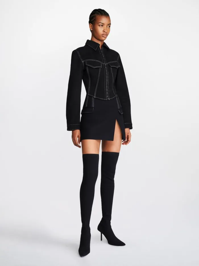 Dion Lee Skirts FRAME MINI SKIRT Black 8211 Shop
