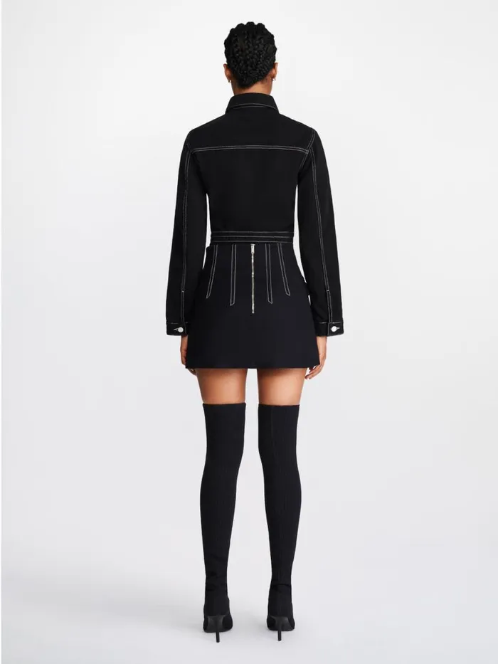 Dion Lee Skirts FRAME MINI SKIRT Black 8211 Shop