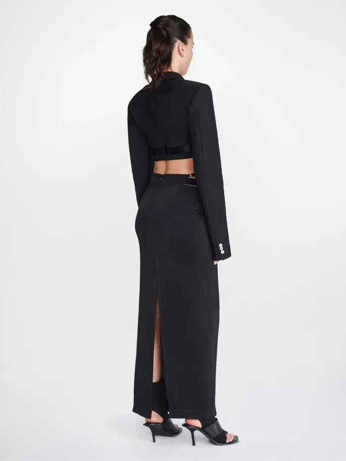 Dion Lee Skirts POCKET COLUMN SKIRT Black 8211 Shop