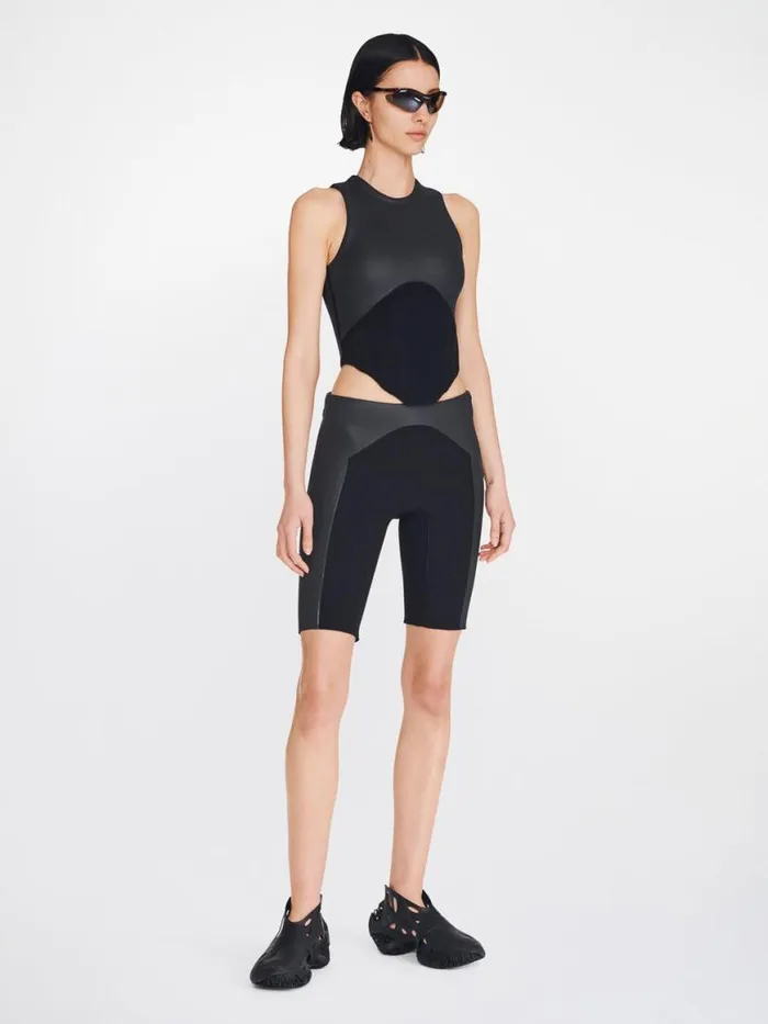 Dion Lee Wetsuits HS DL WOMENS MODULAR TOP Black 8211 Shop