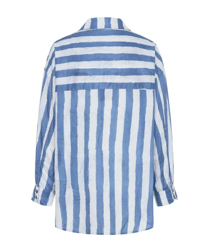DREAMLAND STRIPE DARIA SHIRT Women One Teaspoon Shirts DREAMLAND STRIPE DARIA SHIRT Women One Teaspoon Shirts