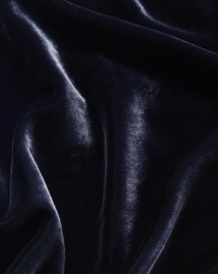 Dresses Shop Veronica Beard Kura Velvet Dress Navy
