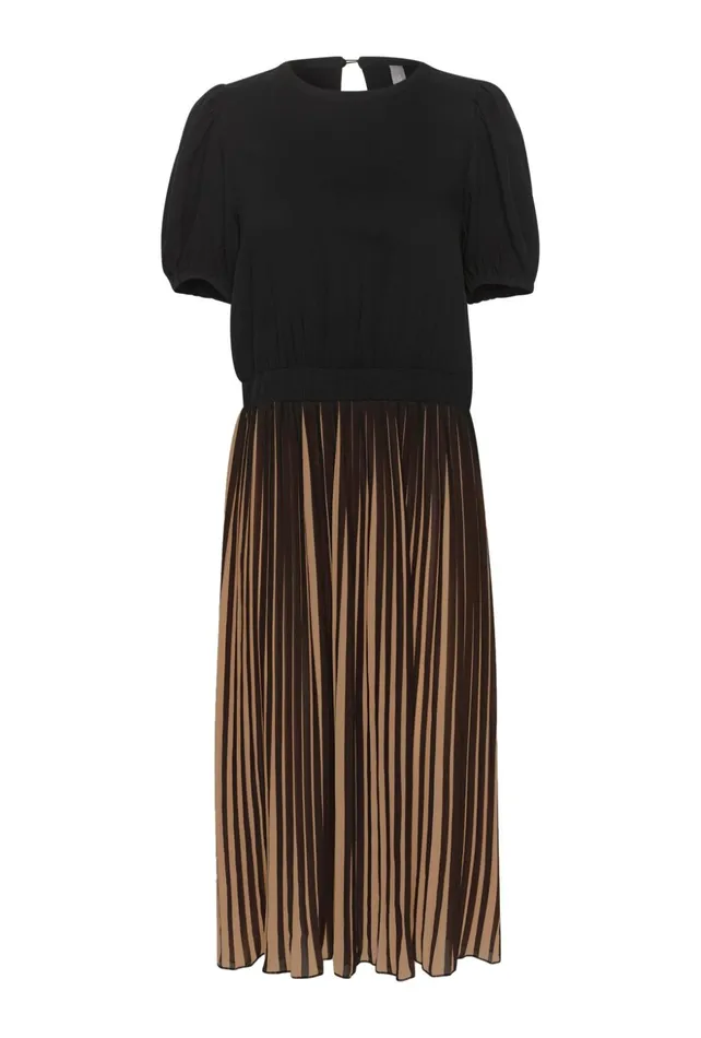 Dresses Women CULTURE CUcarly Dress With Pleats Black