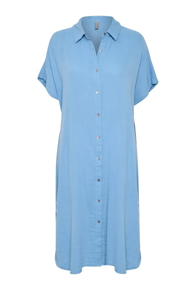 Dresses Women CULTURE CUelina Dress Della Robbia Blue