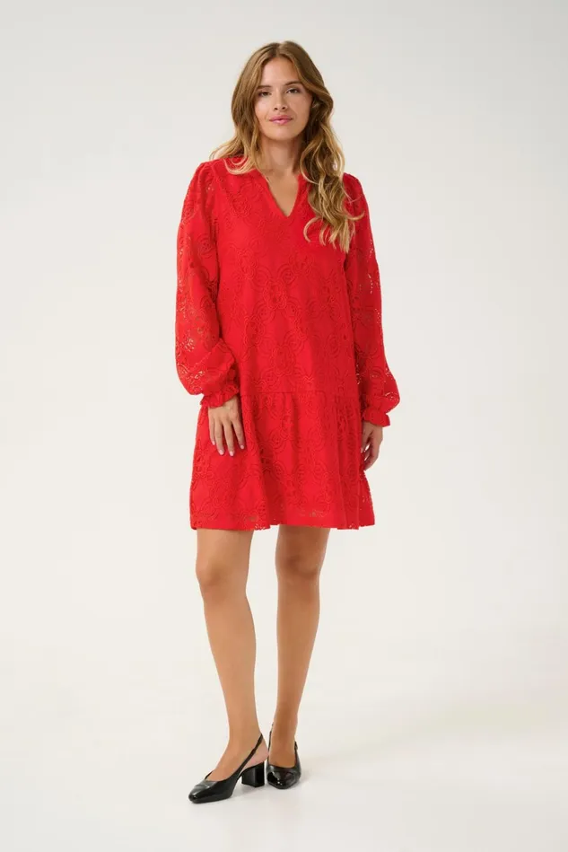 Dresses Women CULTURE CUindeo Dress Racing Red