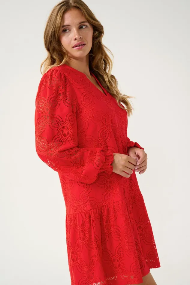 Dresses Women CULTURE CUindeo Dress Racing Red