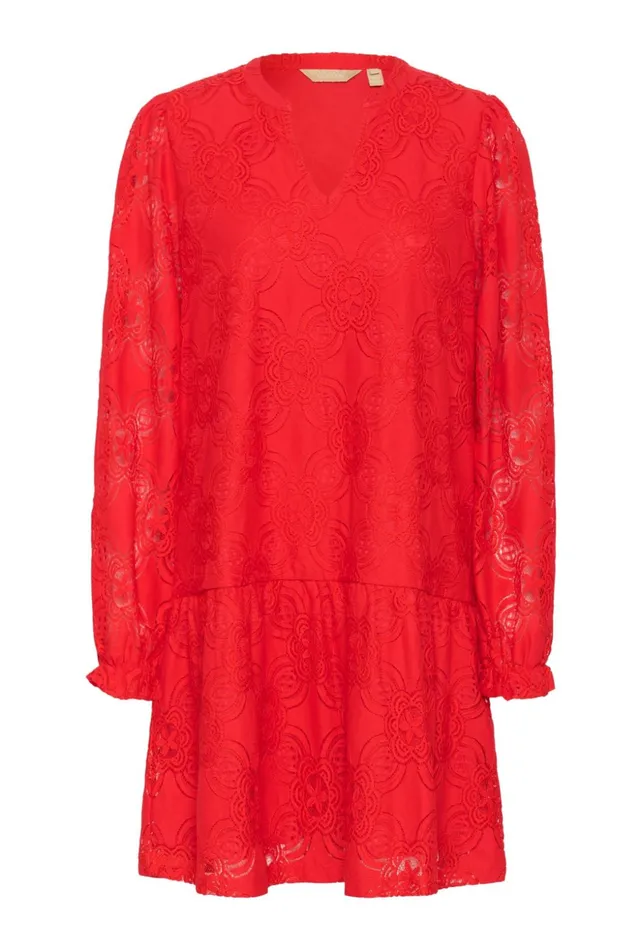 Dresses Women CULTURE CUindeo Dress Racing Red