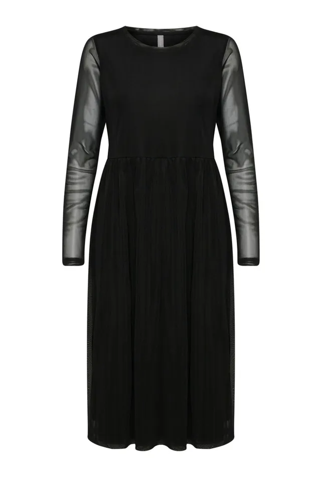 Dresses Women CULTURE CUmelida Mesh Dress Black