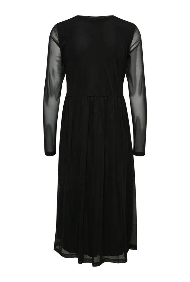 Dresses Women CULTURE CUmelida Mesh Dress Black