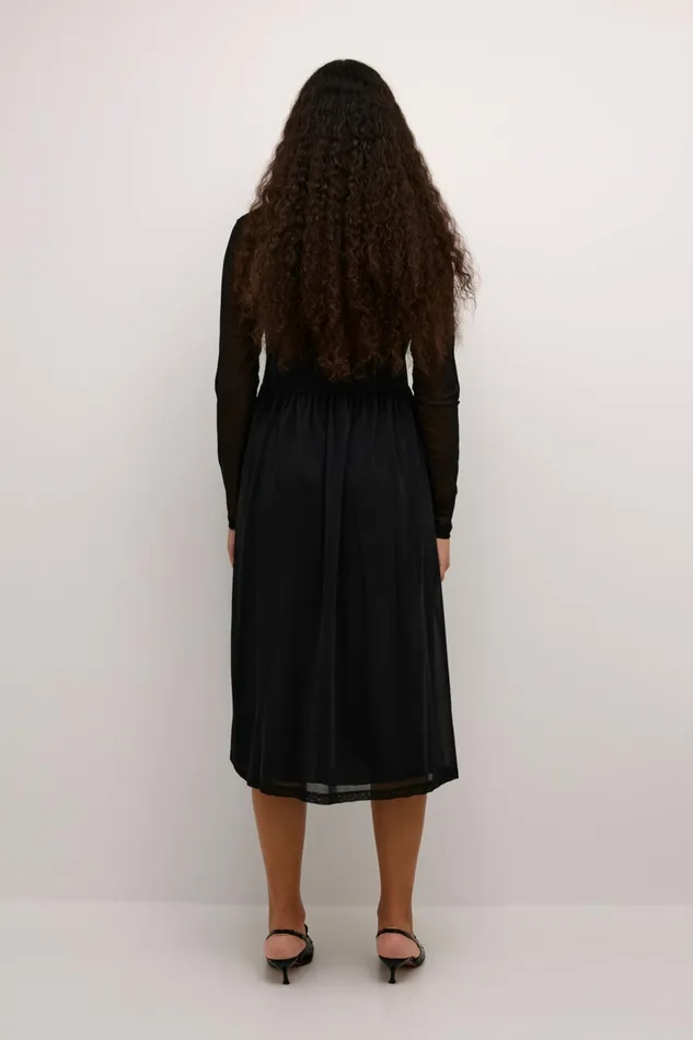 Dresses Women CULTURE CUmelida Mesh Dress Black