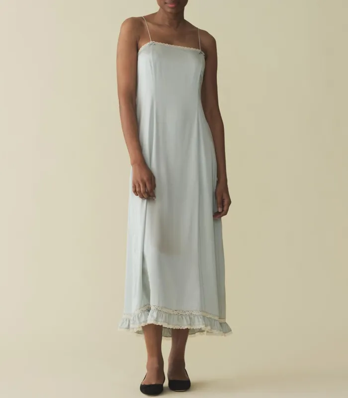 Dresses Women DEN Celano Dress Dusty Blue