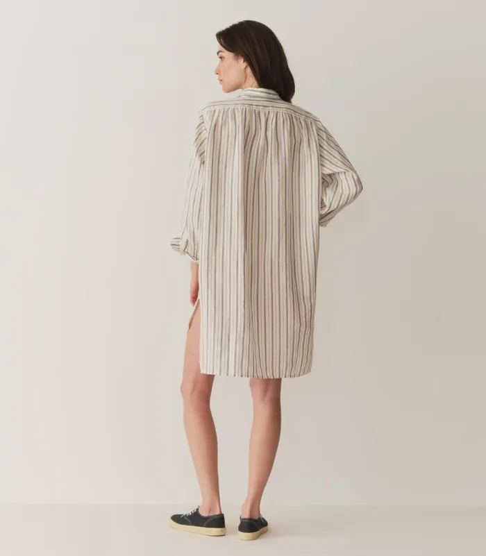 Dresses Women DEN Jora Dress San Leone Stripe Dresses Women DEN Jora Dress San Leone Stripe