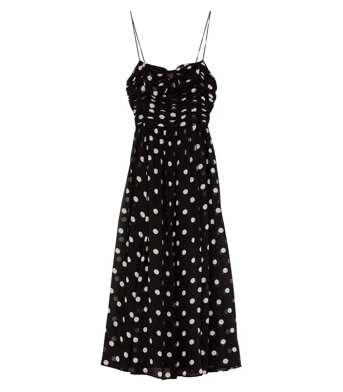 Dresses Women DEN Maryanna Dress Noir Solstice Sky Dot Dresses Women DEN Maryanna Dress Noir Solstice Sky Dot