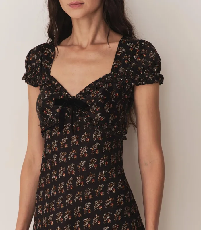 Dresses Women DEN Marybell Dress Delphinium Floral Dresses Women DEN Marybell Dress Delphinium Floral