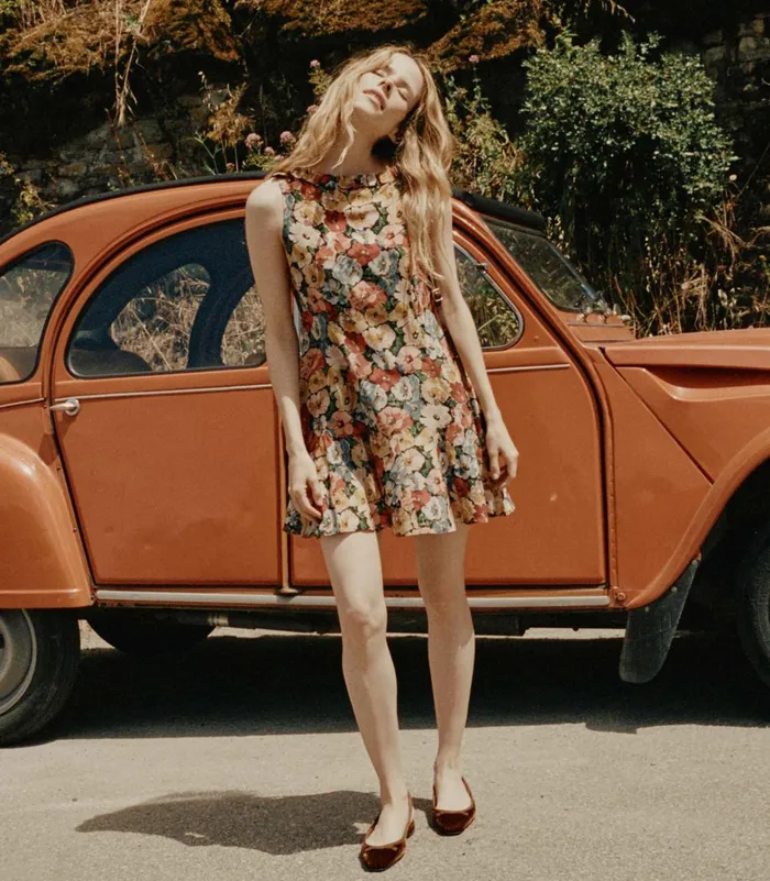 Dresses Women DEN Messina Dress Poppy Meadow Dresses Women DEN Messina Dress Poppy Meadow