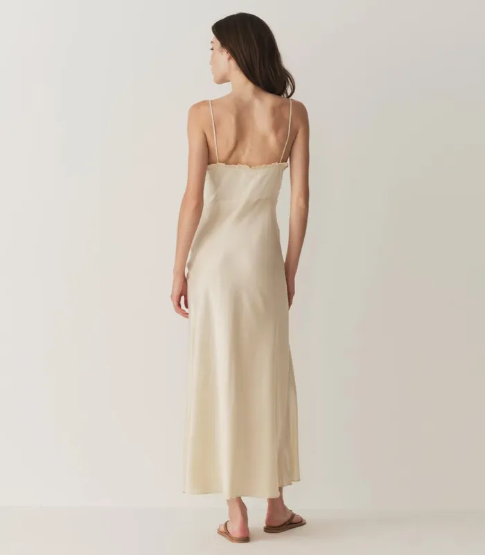 Dresses Women DEN Sandia Dress Mother Of Pearl Dresses Women DEN Sandia Dress Mother Of Pearl