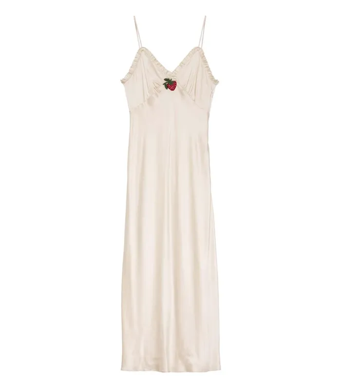 Dresses Women DEN Sandia Dress Mother Of Pearl Dresses Women DEN Sandia Dress Mother Of Pearl