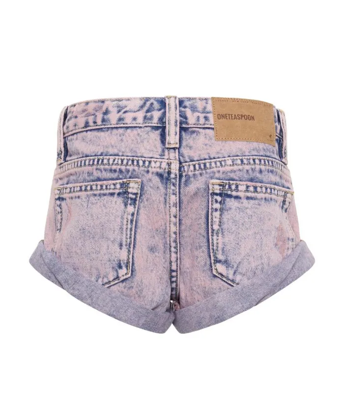 DUSTY KIDS BANDIT DENIM SHORTS Kids One Teaspoon Kids DUSTY KIDS BANDIT DENIM SHORTS Kids One Teaspoon Kids
