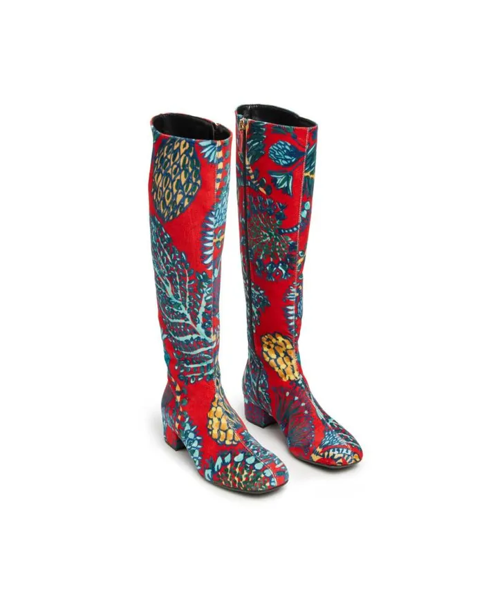 Edie Boots Sicomore Red Women La Double J Shoes Edie Boots Sicomore Red Women La Double J Shoes