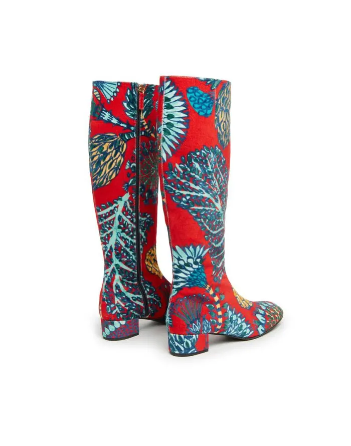 Edie Boots Sicomore Red Women La Double J Shoes Edie Boots Sicomore Red Women La Double J Shoes