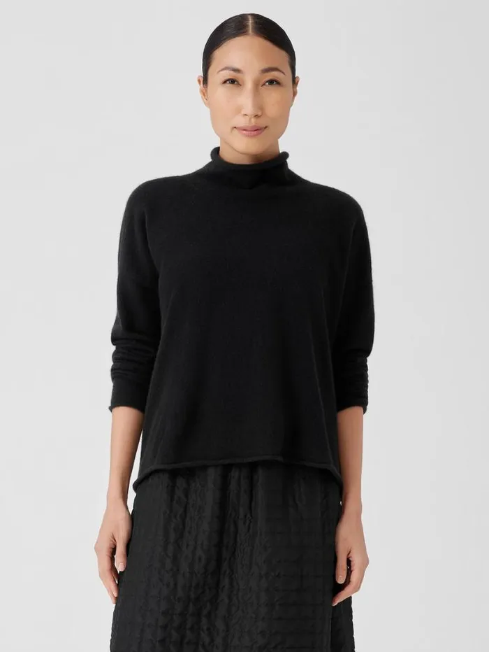 Eileen Fisher Extended Sizing 1X3X Italian Cashmere Turtleneck Top Black 8211 Shop Eileen Fisher Extended Sizing 1X3X Italian Cashmere Turtleneck Top Black 8211 Shop