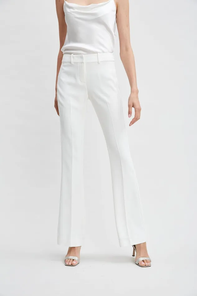 Elie Tahari Fit and Flare Pant Foam Women Suiting