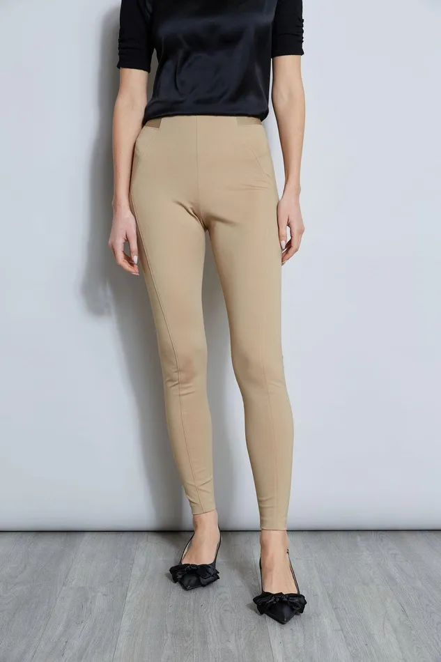 Elie Tahari Ponte Legging Sandcastle Women Bottoms Elie Tahari Ponte Legging Sandcastle Women Bottoms