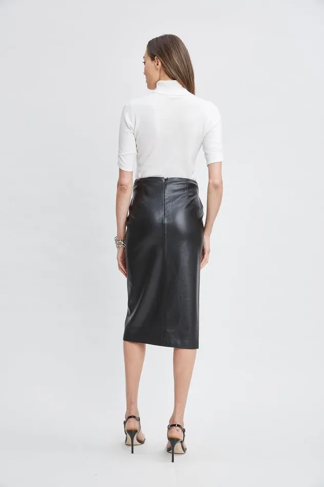 Elie Tahari Short Sleeve Cashmere Wool Sweater Snow Women Tops