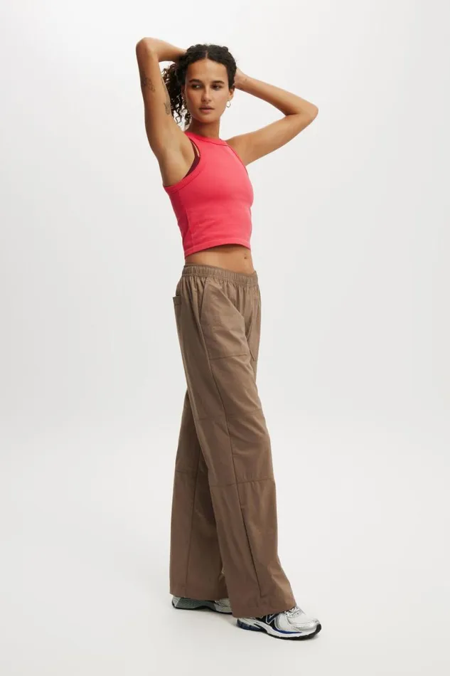 Essential Move Pant Dusky Green Women Cotton On Pants